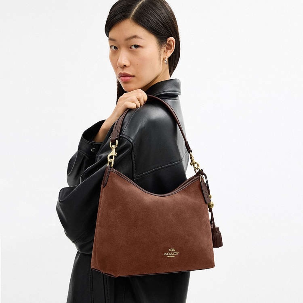 Coach Laurel Shoulder Bag With Tassels NWT - Picture 7 of 11